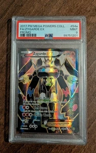 Zygarde EX 54a/124 Full Art XY Premium Trainer Collection Pokemon PSA 9 MINT - Bild 1 von 9