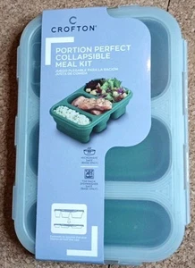2 CROFTON PORTION PERFEKT ZUSAMMENKLAPPBARE MAHLZEITEN-SETS 3 und 4 Abschnitte NEU Küche - Bild 1 von 4