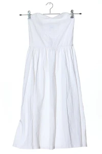 ASOS Vestido strapless Mujeres Vestido Talla EU 34 blanco look casual - Imagen 1 de 5