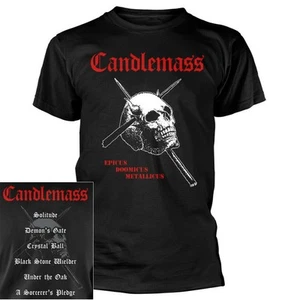 Candlemass Epicus Doomicus Metallicus Shirt S-XXL T-Shirt Doom Metal Band Tshirt - Picture 1 of 3