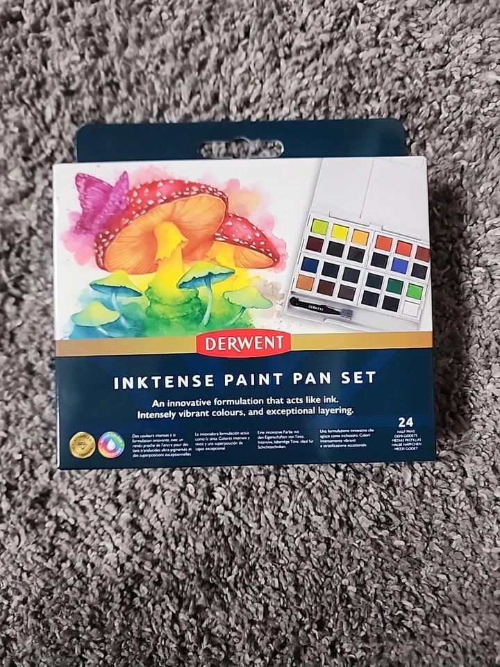 Juego de sartenes de pintura Inktense, colores surtidos, 24 unidades (2306318) Foto 1 de 1