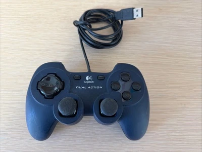 Logitech Dual Action Controller USB Connection Wired - 2 Pack - Image 1 of 2