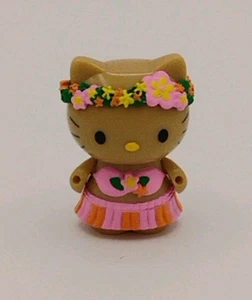 VTG 2001 Sanrio Bandai Hello Kitty Dream World 2" Tropical Hula Girl Figure - Picture 1 of 8