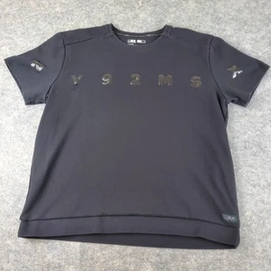 MSX By Michael Strahan Shirt Men Extra Large Black Crew Neck Short Sleeve Casual - Picture 1 of 15