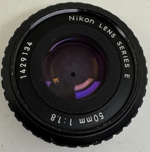 Nikon Lens Series E 50mm f1,8 Pancake Monture Ai-S Mount - Imagen 1 de 10
