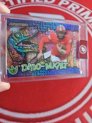 2023 Wild Card Alumination Dino-Might Cameron Rising PRC 2/3 Blue RAPTOR MOJO - Image 1 of 4
