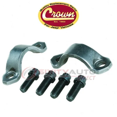 Crown Automotive Rear Universal Joint Strap Kit for 1997-2004 Jeep TJ - td - Image 1 of 4