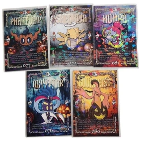 Lote de 5 cartas prisma truco o trato de Halloween de Pokémon casi nuevo 2024 - Imagen 1 de 7