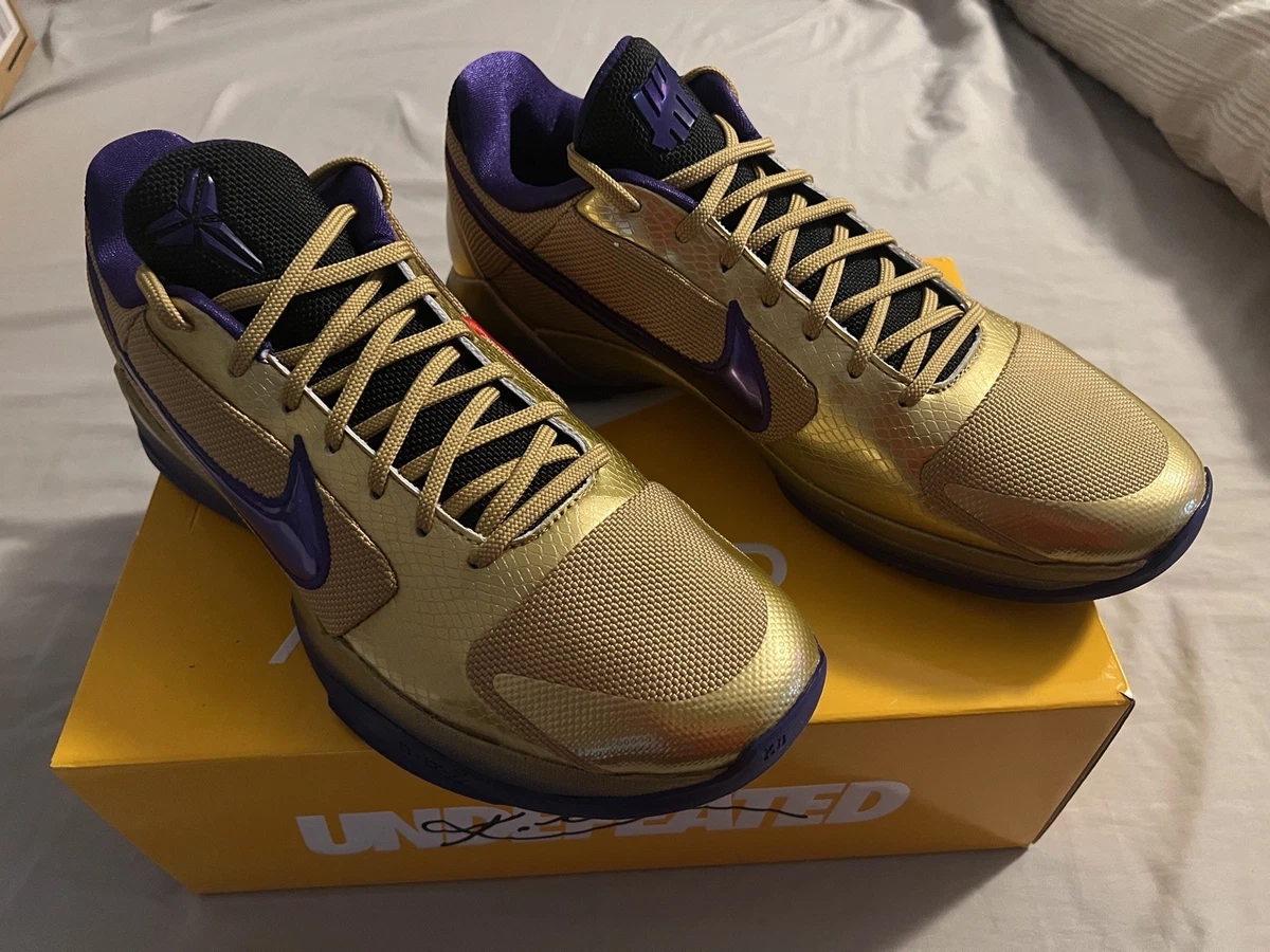 Nike Zoom Kobe 5 Protro x Undefeated Hall Of Fame for Sale