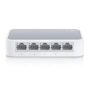 TP-Link TL-SF1005D 5-Port Fast Ethernet Desktop Switch Managed Auto-MDI/MDIX - Bild 1 von 2