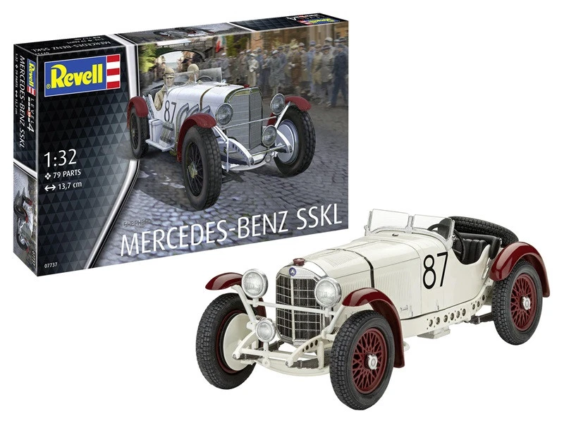 Automodello in kit da costruire Revell 07737 Mercedes-Benz SSKL 1 32