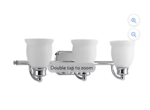Progress Lighting P2995-15 Leeland 3 Light Bathroom Vanity Light - Chrome NIB - Picture 1 of 3