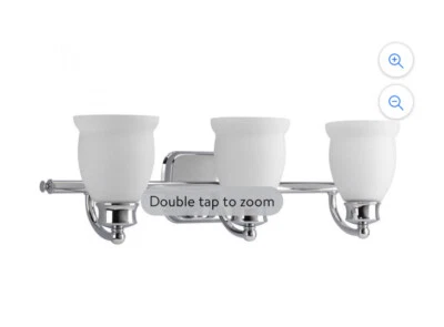 Progress Lighting P2995-15  Leeland 3 Light Bathroom Vanity Light - Chrome NIB - Image 1 of 3