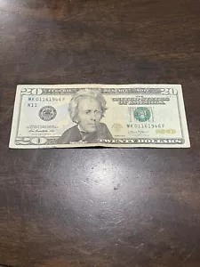 $20 BIRTHDAY / ANNIVERSARY NOTE JANUARY 16, 1946 MK 01161946 F - Picture 1 of 7