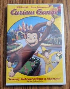Curious George Movie DVD 2006 Children Animation Sealed - Picture 1 of 6
