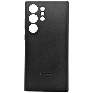Samsung Leather Case Black - Samsung Galaxy S23 Ultra - Slim Lightweight Cover - Zdjęcie 1 z 5