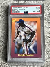 PSA 9 MINT BASEBALL CARD 1989 CLASSIC UPDATE 1 DWIGHT GOODEN NEW YORK METS