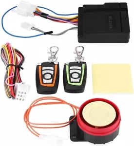 KIT ANTIFURTO PER MOTO SCOOTER E QUAD UNIVERSALE SIRENA DA 125 DB+2 TELECOMANDI - Foto 1 di 12