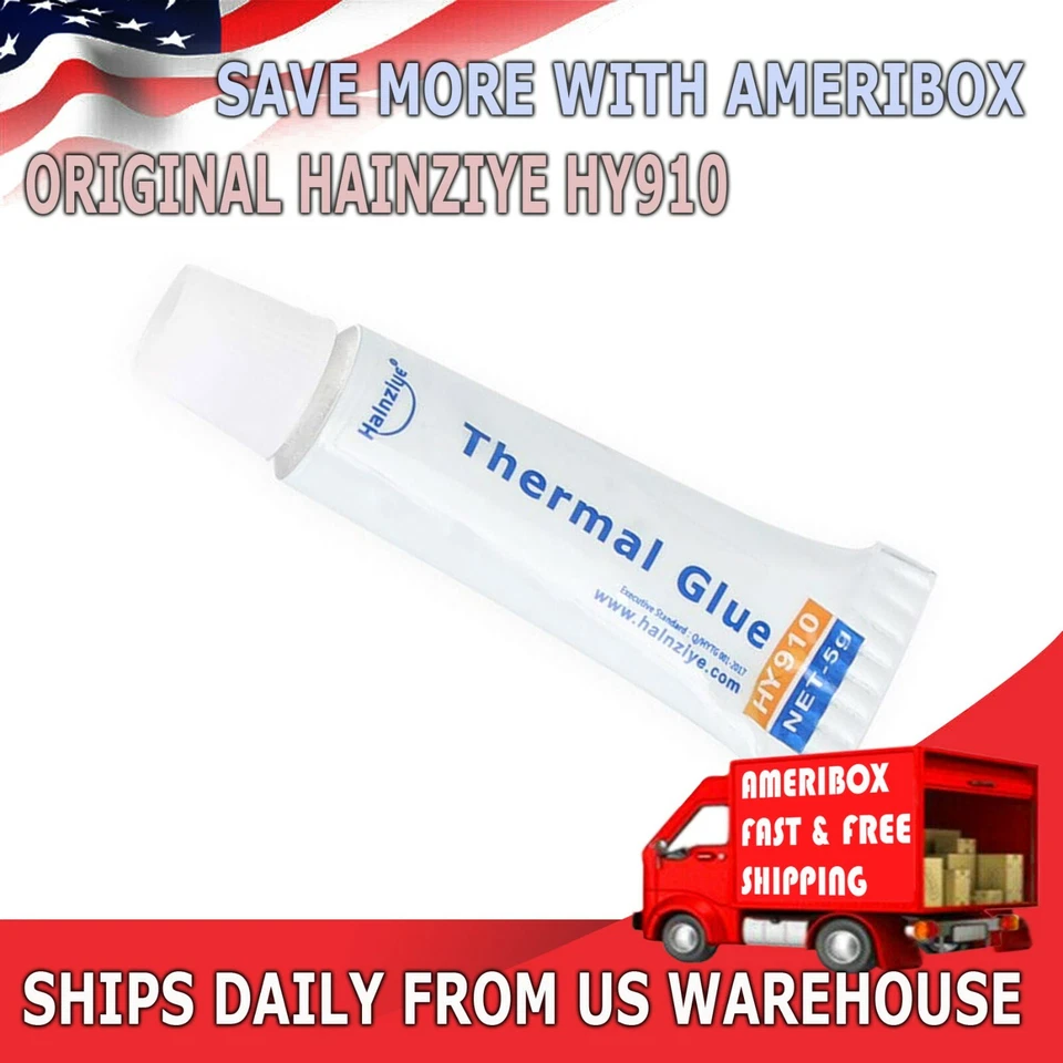 10g - Adhesivo pegamento de silicona conductor térmico - LED GPU disipador térmico Mosfets Foto 1 de 4