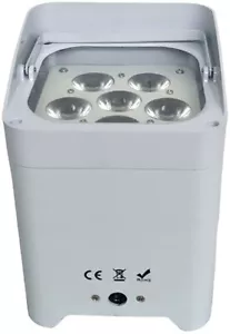 SmartBat Par LED RGBWAUV WiFi a Batteria con Telecomando Incluso IP20 DMX - Foto 1 di 6