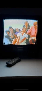 Vtg 2003 Panasonic PV-C1323 13" CRT TV Television VCR VHS Player w/ Remote - Picture 1 of 9