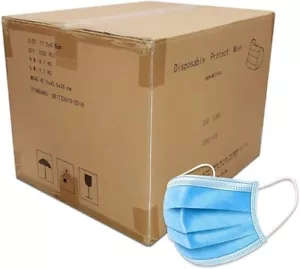 1000 PIEZAS Mascarilla No Médica Quirúrgica 3 Capas Oreja Lazo Desechable Boca Cubierta - Imagen 1 de 2