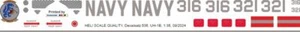 Decal 536 Bell UH-1B US Navy Seawolves HA(L)-3 - Picture 1 of 3