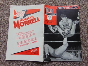 The Mat magazine - July 1950 (wrestling, Lou Thesz, George De Relwyskow, etc) - Picture 1 of 6