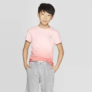 Art Class Boys' Short Sleeve Dip Dye Pink (Size L) NWT - Picture 1 of 4