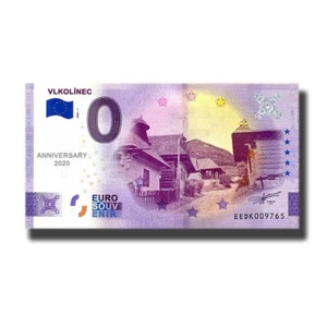Euro Souvenir Anniversary Slovakia 2021-1 EEDK Vlkolinec Souvenirscheine - Picture 1 of 2