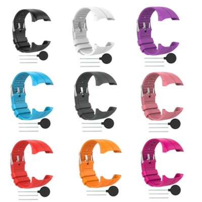 Für Polar M400/M430 GPS-Laufuhr Ersatz-Silikon-Armband-Kit Watch Strap w/ Tools