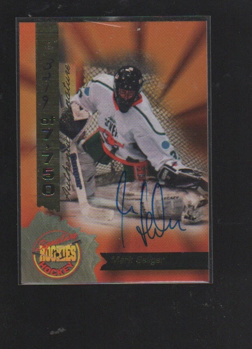 MARK SELIGER 1995 SIGNATURE ROOKIES AUTO CARD #30  /7750 - Image 1 of 1