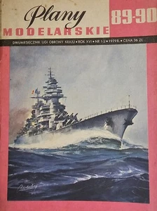 Modellbaupläne Baupläne LOK Plan Modelarskie Richelieu Schlachtschiff - Bild 1 von 13
