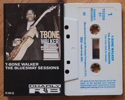 T-BONE WALKER - THE BLUESWAY SESSIONS (CHARLY TCCDX31) 1988 UK CASSETTE EX COND - Image 1 of 3