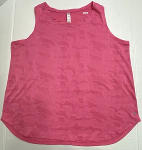 Rbx Active Wear Womens Mesh Racerback Tank Top Pink Size 1X - Picture 1 of 15
