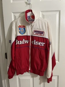 Vintage Miss Budweiser Boat Racing Team Windbreaker Jacket Team Issued 80s - Picture 1 of 9