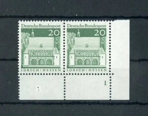 BUND Nr.491 ** ECKRANDPAAR rechts unten FORMNUMMER "1" !!! (153873) - Picture 1 of 1