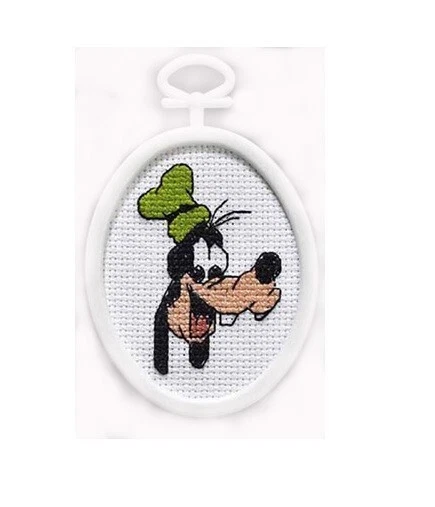 Janlynn Mini Counted Cross Stitch Kit- Goofy - Image 1 of 1