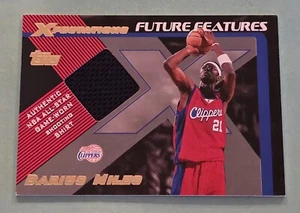2001-02 Topps Xpectations DARIUS MILES Future Features Jersey Patch Rookie RC - Picture 1 of 2