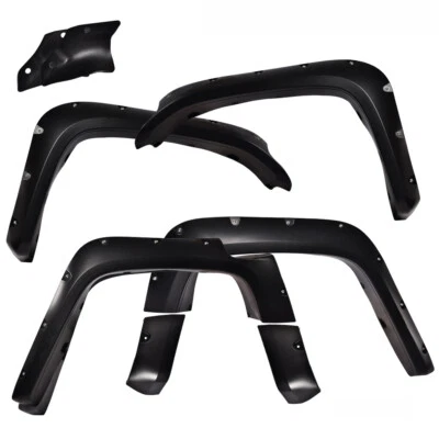 Ajuste para Toyota FJ Cruiser 2007-2014 bolsillo todo terreno guardabarros acampanado protector de rueda  Foto 1 de 4