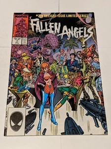 Cómics de Marvel de Fallen Angels #7 de octubre de 1987 serie limitada - Imagen 1 de 5