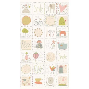 Patchwork Quilting Sewing Fabric Simply Be by Anni Downs Panel 62x110cm - Picture 1 of 3