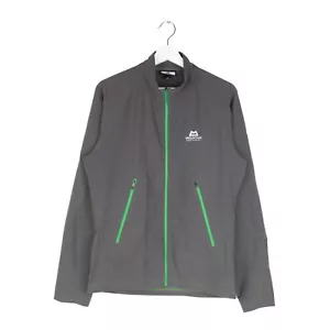 Mountain Equipment Arrow Jacket Mens SMALL Grey Full Zip Long Sleeve Hiking - Picture 1 of 13