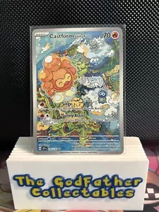 Pokémon TCG Castform 195/191 Illustrazione Rara Scintille Urgenti Scarlatto e Viola - Foto 1 di 2