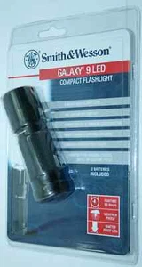 Smith & Wesson S&W Galaxy 9 LED Kompakt Taschenlampe AAA Aluminiumgehäuse 110204 - Bild 1 von 5