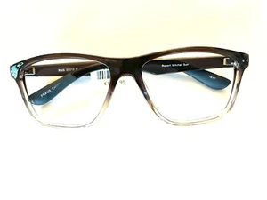 Robert Mitchel Eyeglasses Frame RMS 20216 Men's Black Fade Square 58-17-142 - Picture 1 of 3