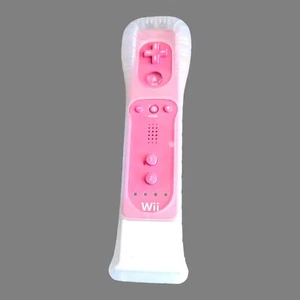 Nintendo Wii Controller Motion Plus Rosa Con Cover Silicone VEDI DESCRIZIONE  - Foto 1 di 2