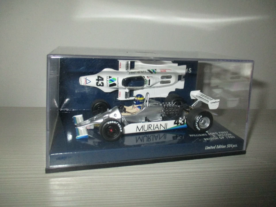 WILLIAMS FORD FW07 D.WILSON BRITISH GP 1980 MINICHAMPS 1:43 REF.400 800043 - Immagine 1 di 1