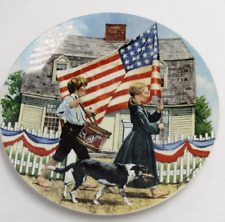 Collectors Plate The Fourth of July Don Spaulding Limited Knowles 1978 USA