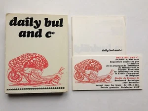 " Daily Bul and C° " Catalogue de la Fondation Maeght, 1976 Adami Bryen Bury - Picture 1 of 3